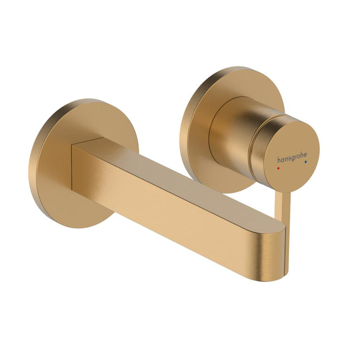 Hansgrohe Finoris Single Lever Basin Mixer For Concealed Installation Wall-Mounted with Spout 168 mm - Unbeatable Bathrooms