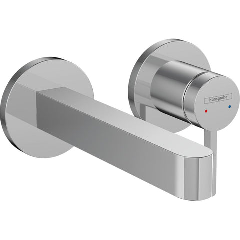 Hansgrohe Finoris Single Lever Basin Mixer For Concealed Installation Wall-Mounted with Spout 168 mm - Unbeatable Bathrooms