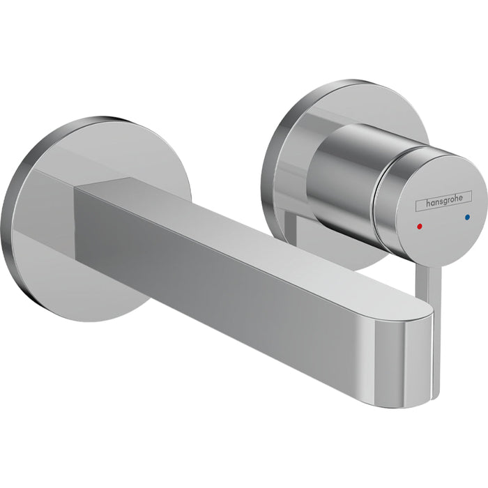 Hansgrohe Finoris Single Lever Basin Mixer For Concealed Installation Wall-Mounted with Spout 168 mm - Unbeatable Bathrooms
