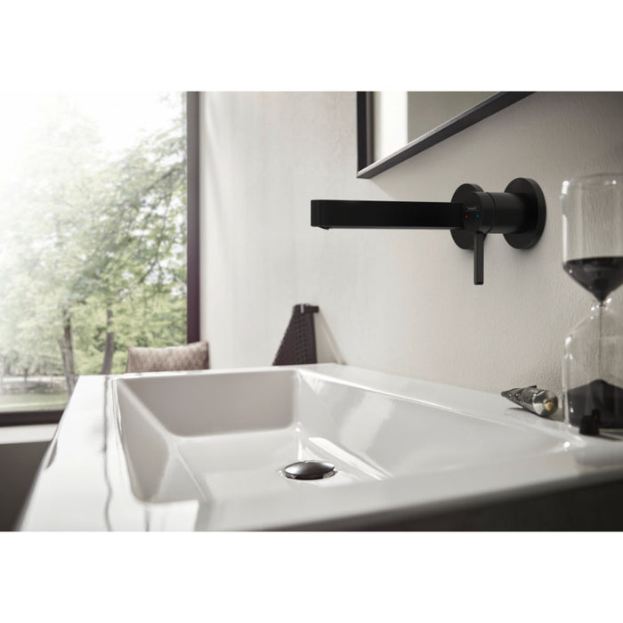 Hansgrohe Finoris Single Lever Basin Mixer For Concealed Installation Wall-Mounted with Spout 168 mm - Unbeatable Bathrooms