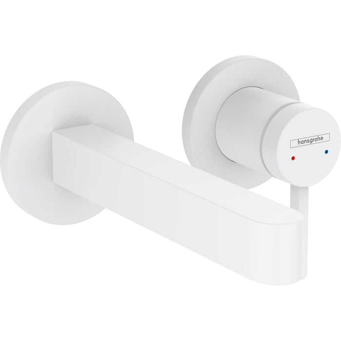 Hansgrohe Finoris Single Lever Basin Mixer For Concealed Installation Wall-Mounted with Spout 168 mm - Unbeatable Bathrooms