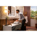 Hansgrohe Xarita E Mirror with Led Lights 1000/50 Capacitive Touch Sensor - Matt White - Unbeatable Bathrooms