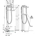 Hansgrohe Finoris Single Lever Bath Mixer Floor-Standing - Unbeatable Bathrooms