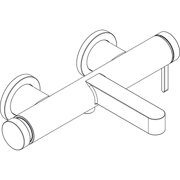 Hansgrohe Finoris Single Lever Bath Mixer For Exposed Installation - Unbeatable Bathrooms