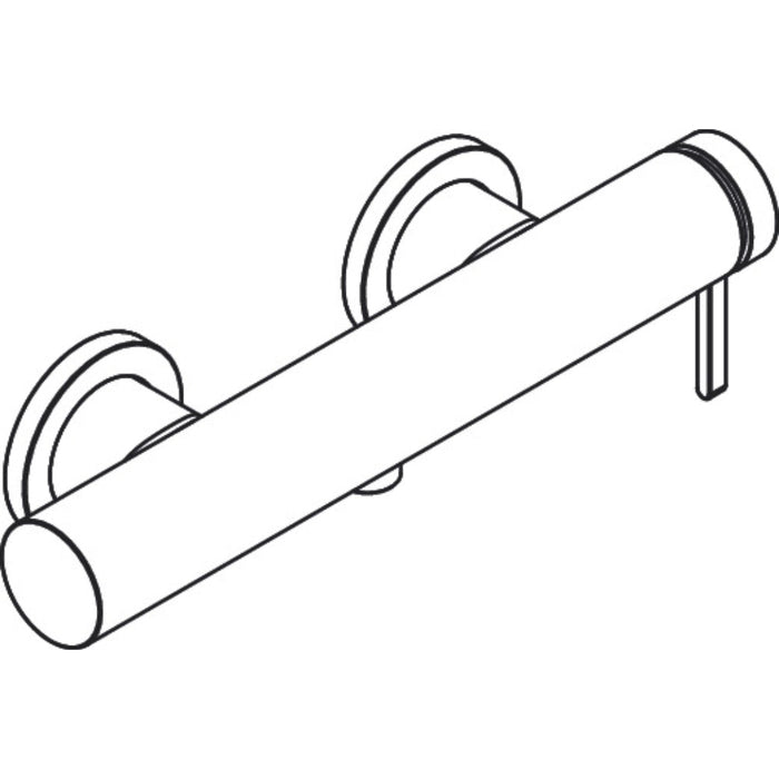 Hansgrohe Finoris Single Lever Shower Mixer For Exposed Installation - Unbeatable Bathrooms