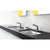 Hansgrohe Focus Electronic Basin Mixer 130 with Temperature Control and Battery-Operated - Chrome - Unbeatable Bathrooms
