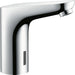 Hansgrohe Focus Electronic Basin Mixer with Temperature Pre-Adjustment and Mains Connections 230 V - Chrome - Unbeatable Bathrooms