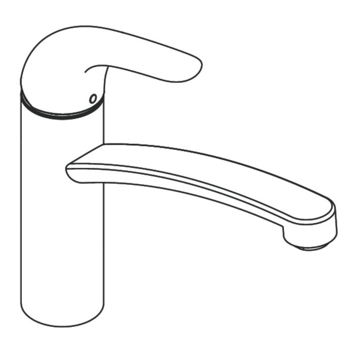 Hansgrohe Focus M41 Single Lever Kitchen Mixer 160, Single Spray Mode - Unbeatable Bathrooms