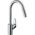 Hansgrohe Focus M41 Single Lever Kitchen Mixer 240 with Pull-Out Spray, 2 Spray Modes - Unbeatable Bathrooms
