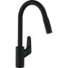 Hansgrohe Focus M41 Single Lever Kitchen Mixer 240 with Pull-Out Spray, 2 Spray Modes - Unbeatable Bathrooms