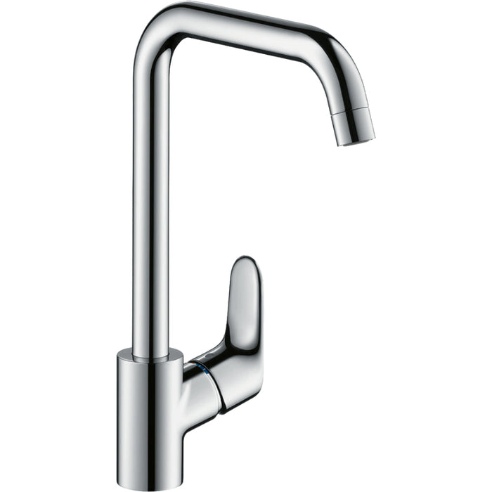 Hansgrohe Focus M41 Single Lever Kitchen Mixer 260 Ecosmart, Single Spray Mode - Unbeatable Bathrooms