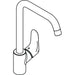 Hansgrohe Focus Single Lever Basin Mixer 240 with Swivel Spout Without Waste - Chrome - Unbeatable Bathrooms