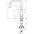 Hansgrohe Focus M41 Single Lever Kitchen Mixer 260 For Vented Hot Water Cylinders, Single Spray Mode - Chrome - Unbeatable Bathrooms