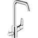 Hansgrohe Focus M41 Single Lever Kitchen Mixer 260 with Shut-Off Valve For Additional Appliance, Single Spray Mode - Chrome - Unbeatable Bathrooms