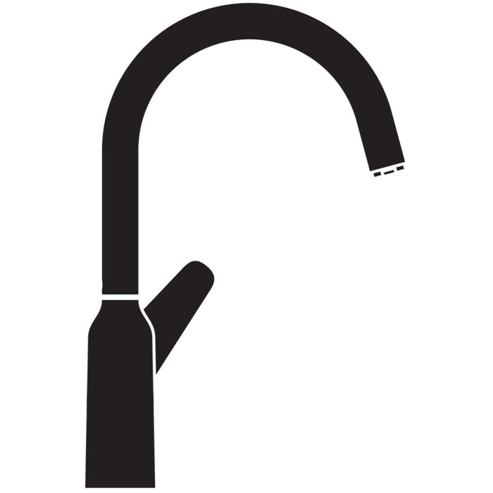 Hansgrohe Focus M42 Single Lever Kitchen Mixer 220, Single Spray Mode - Unbeatable Bathrooms