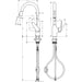 Hansgrohe Focus M42 Single Lever Kitchen Mixer 220 with Pull-Out Spray, 2 Spray Modes - Unbeatable Bathrooms