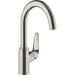 Hansgrohe Focus M42 Single Lever Kitchen Mixer 220, Single Spray Mode - Unbeatable Bathrooms