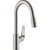 Hansgrohe Focus M42 Single Lever Kitchen Mixer 220 with Pull-Out Spray, 2 Spray Modes - Unbeatable Bathrooms
