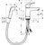 Hansgrohe Focus Single Lever Basin Mixer 100 with Bidet Spray and Shower Hose 160 cm - Chrome - Unbeatable Bathrooms