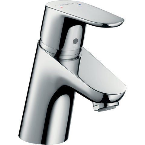 Hansgrohe Focus Single Lever Basin Mixer 70 with Pop-Up Waste - Chrome - Unbeatable Bathrooms