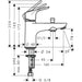 Hansgrohe Focus Single Lever Bath and Shower Mixer Monotrou with 2 Flow Rates - Chrome - Unbeatable Bathrooms