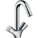 Hansgrohe Logis 2-Handle Basin Mixer 150 with Pop-Up Waste - Chrome - Unbeatable Bathrooms