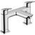 Hansgrohe Logis 2-Hole Rim Mounted Bath Mixer - Unbeatable Bathrooms
