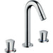 Hansgrohe Logis 3-Hole Basin Mixer 150 with Pop-Up Waste - Chrome - Unbeatable Bathrooms