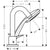 Hansgrohe Logis 3-Hole Rim-Mounted Single Lever Bath Mixer - Chrome - Unbeatable Bathrooms