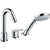 Hansgrohe Logis 3-Hole Rim-Mounted Single Lever Bath Mixer For Secuflex - Chrome - Unbeatable Bathrooms