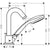 Hansgrohe Logis 3-Hole Rim-Mounted Single Lever Bath Mixer For Secuflex - Chrome - Unbeatable Bathrooms