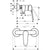 Hansgrohe Logis E Single Lever Manual Shower Mixer For Exposed Installation - Chrome - Unbeatable Bathrooms