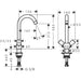 Hansgrohe Logis M31 2-Handle Kitchen Mixer 220, Single Spray Mode - Chrome - Unbeatable Bathrooms