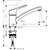 Hansgrohe Logis M31 Single Lever Kitchen Mixer 120, Single Spray Mode - Chrome - Unbeatable Bathrooms