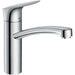 Hansgrohe Logis M31 Single Lever Kitchen Mixer 160, Single Spray Mode - Chrome - Unbeatable Bathrooms