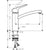 Hansgrohe Logis M31 Single Lever Kitchen Mixer 160, Single Spray Mode - Chrome - Unbeatable Bathrooms