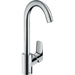 Hansgrohe Logis M31 Single Lever Kitchen Mixer 260, Single Spray Mode - Chrome - Unbeatable Bathrooms