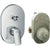 Hansgrohe Logis Manual Bath Mixer Set For Concealed Installation - Chrome - Unbeatable Bathrooms