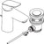 Hansgrohe Logis Single Lever Basin Mixer 100 Coolstart with Pop-Up Waste - Unbeatable Bathrooms
