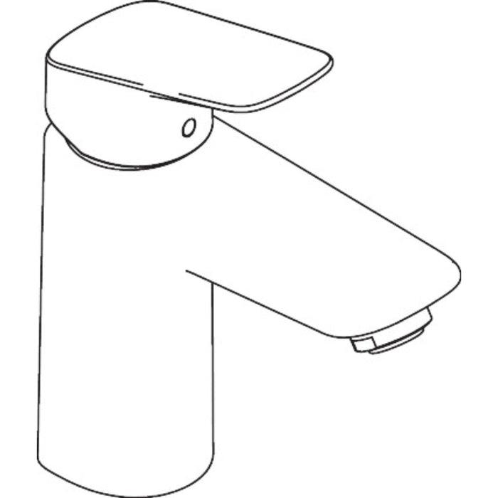 Hansgrohe Logis Single Lever Basin Mixer 100 Coolstart Without Waste - Unbeatable Bathrooms