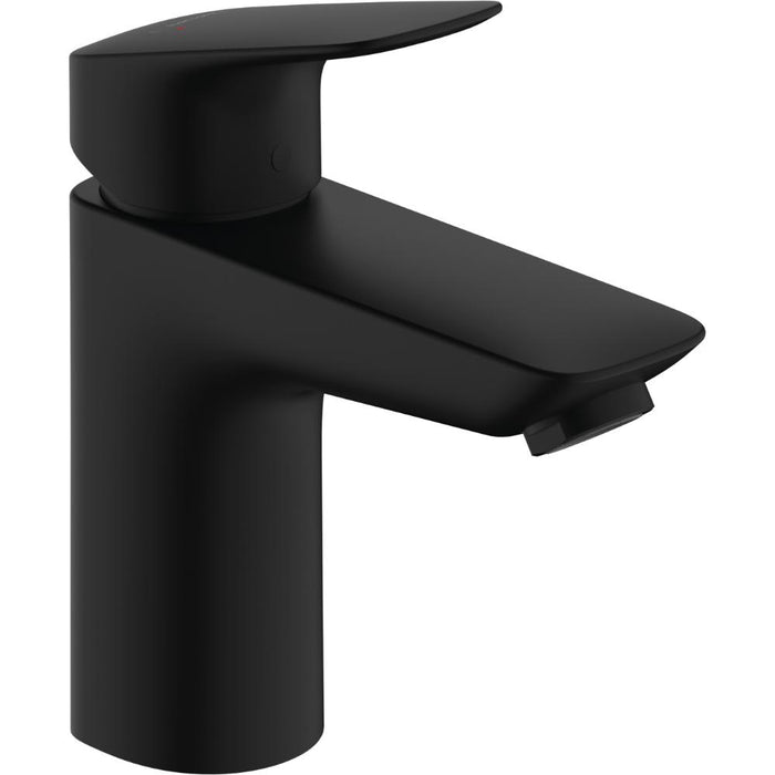 Hansgrohe Logis Single Lever Basin Mixer 100 with Metal Pop-Up Waste - Unbeatable Bathrooms