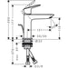 Hansgrohe Logis Single Lever Basin Mixer 110 Fine Coolstart with Pop-Up Waste Set - Unbeatable Bathrooms