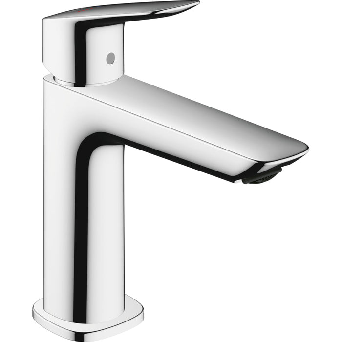 Hansgrohe Logis Single Lever Basin Mixer 110 Fine Coolstart Without Waste Set - Unbeatable Bathrooms