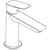 Hansgrohe Logis Single Lever Basin Mixer 110 Fine Coolstart Without Waste Set - Unbeatable Bathrooms