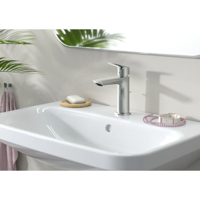 Hansgrohe Logis Single Lever Basin Mixer 110 Fine Without Waste Set - Chrome - Unbeatable Bathrooms