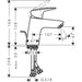 Hansgrohe Logis Single Lever Basin Mixer 70 Coolstart with Pop-Up Waste - Unbeatable Bathrooms