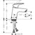 Hansgrohe Logis Single Lever Basin Mixer 70 Coolstart Without Waste - Unbeatable Bathrooms