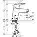 Hansgrohe Logis Single Lever Basin Mixer 70 Without Waste - Unbeatable Bathrooms