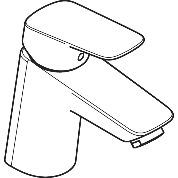 Hansgrohe Logis Single Lever Basin Mixer 70 Without Waste - Unbeatable Bathrooms