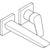 Hansgrohe Logis Single Lever Basin Mixer For Concealed Installation Fine Wall-Mounted with Spout 20,5 cm - Unbeatable Bathrooms
